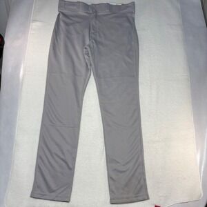 Easton HNR‎ Open Bottom Baseball Pants Mens XL Gray 8069984 New